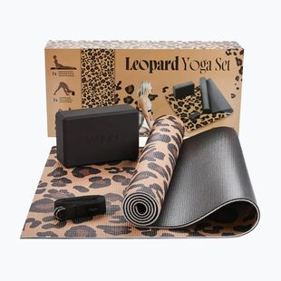Комплект за йога Myga Leopard Yoga Set brown