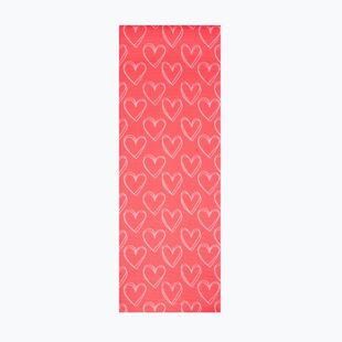 Постелка за йога Myga Heart Limited Edition red
