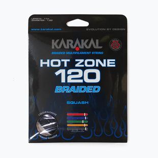 Влакно за скуош Karakal Hot Zone Braided 120 11 black