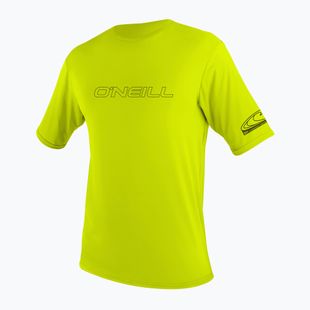 Мъжка тениска за плуване O'Neill Basic Skins Sun Shirt lime