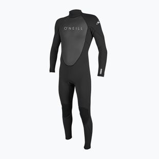 Детски неопренов костюм за плуване O'Neill Youth Reactor-2 5/3 mm Back Zip Full black
