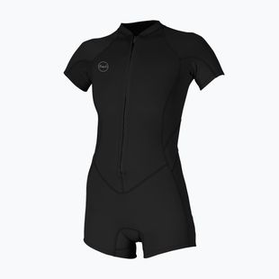 Дамски неопренов костюм за плуване O'Neill Bahia 2/1 mm Front Zip Spring black
