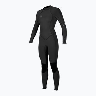 Дамски неопренов костюм за плуване O'Neill Bahia 3/2 Back Zip Full black/black/black