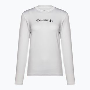 Дамска тениска за плуване O'Neill Basic Skins Sun Shirt white 4340