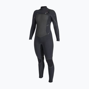 Дамски неопренов костюм за плуване O'Neill Psycho Tech 5/4+ Chest Zip Full black/black