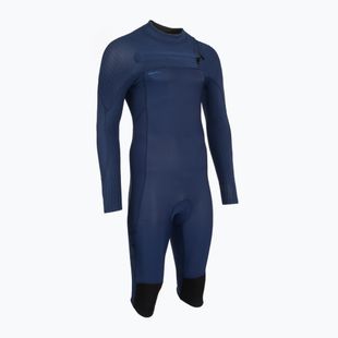Мъжки бански O'Neill Hyperfreak 4/3+ Chest Zip L/S Swim Foam navy