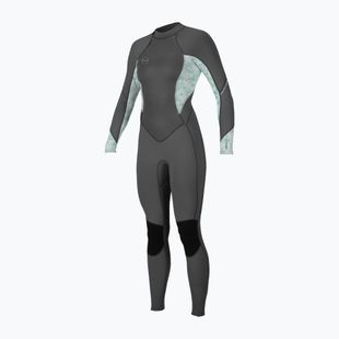 Дамски неопренов костюм за плуване Swim Foam O'Neill Bahia 3/2 Back Zip Full hy8 graphite/mirage tropical/m