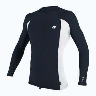 Мъжки дълъг ръкав за плуване O'Neill Premium Skins Rash Guard slate/white/slate