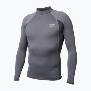 Мъжка блуза с дълъг ръкав за плуване O'Neill Trvlr Graphic Skins Rash Guard smoke/graphite/smoke:multi(tri-glo)