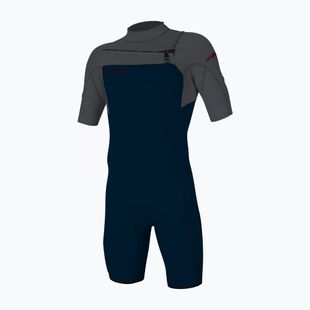 Мъжки неопренов костюм за плуване O'Neill Hammer 2 mm Chest Zip SS Spring abyss/graphite/graphite
