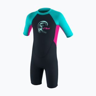O'Neill Toddler Reactor-2 2 mm Back Zip slate/berry/lighta aqua детска пяна за плуване