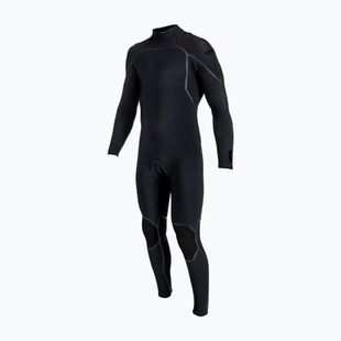 Мъжки неопренов костюм за плуване O'Neill Hyperfreak Fire 4/3+ Back Zip Full black/black