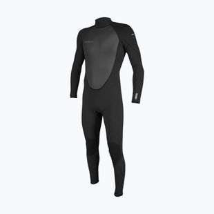 Мъжки неопреннов костюм за плуване O'Neill Reactor-2 3/2 mm Back Zip Full black/black
