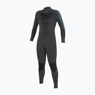 Дамски неопренов костюм за плуване O'Neill Epic 3/2 Back Zip Full IT1 tempered steel/shaded island sky/shade