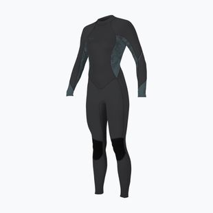 Дамски неопренов костюм за плуване O'Neill Bahia 3/2 Back Zip Full IT1 tempered steel/shaded island sky/shade