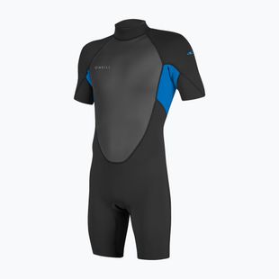 Мъжки неопреннов костюм за плуване O'Neill Reactor-2 2mm Back Zip SS Spring HJ5 black/ocean