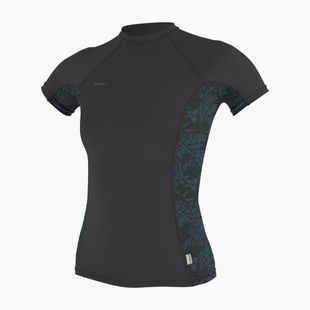 Дамска тениска за плуване O'Neill Hyperfreak Skins Rash Guard tempered steel/shaded island sky
