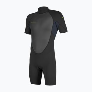 Детски неопренов костюм за плуване O'Neill Youth Reactor-2 2mm Back Zip SS Spring black/slate