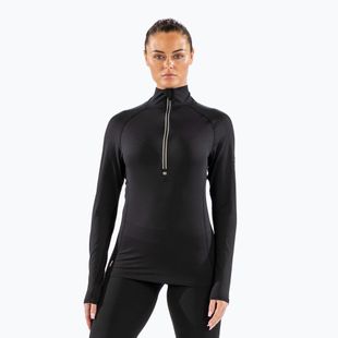 Дамска термоактивна блуза с дълъг ръкав Surfanic Cozy Zip Neck black