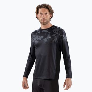 Мъжка термоактивна блуза Surfanic Bodyfit CarbonDri Limited Edition Crew Neck black