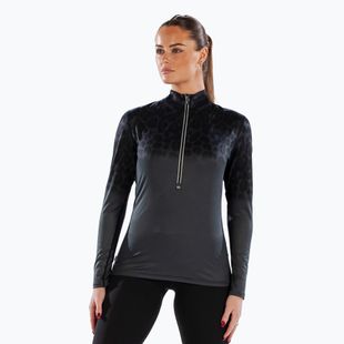 Дамска термоакивна блуза с дълъг ръкав Surfanic Cozy CarbonDri Limited Edition Zip Neck black