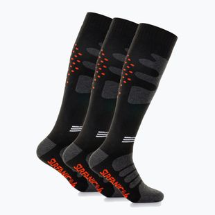 Скиорски чорапи Surfanic Pro Tech Plus 3 pak orange