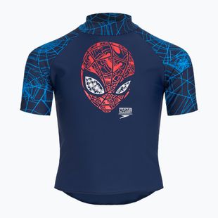 Speedo детска тениска за плуване Spider-Man Sun Top синя