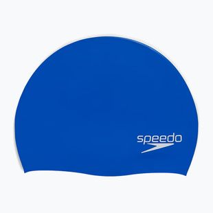 Шапка за плуване Speedo Biofuse blue