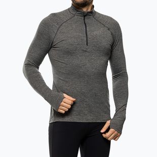 Мъжки суитшърт за бягане Inov-8 Train Elite Mid Half Zip dark grey