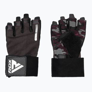Ръкавици за тренировка RDX T2 Half pink