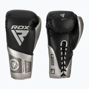 Боксови ръкавици RDX K1 Mark Pro Fight Boxing silver