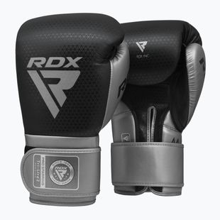 Боксови ръкавици RDX L2 Mark Pro Sparring Hook & Loop silver