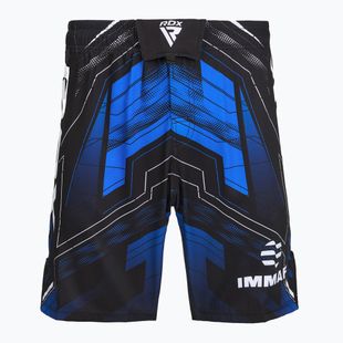 Мъжки шорти за тренировка RDX IMMAF Approved MMA Fight & Training blue