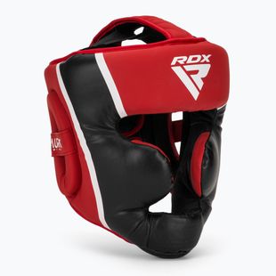 Боксова каска RDX Head Guard Aura Plus T-17 red