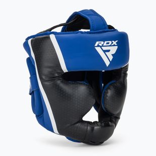 Боксова каска RDX Head Guard Aura Plus T-17 blue