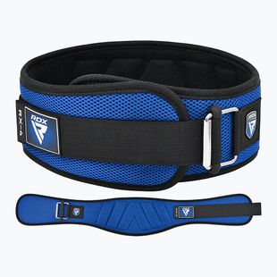 Колан за вдигане на тежести RDX Rx4 Weightlifting Belt blue