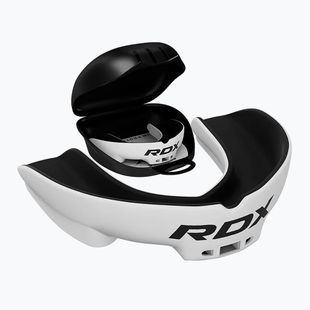 Детски протектор за челюст RDX Mouth Junior white/black