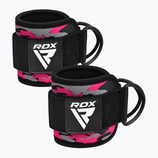 Каишки с кука за глезена RDX A4 Ankle Straps For Gym Cable Machine pink