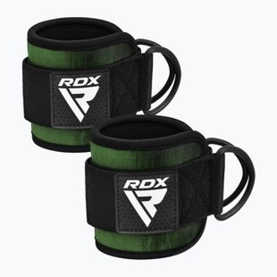 Каишки с кука за глезена RDX A4 Ankle Straps For Gym Cable Machine army green