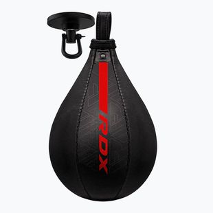 Боксова перла RDX Speed Ball F6 + въртяща се топка матово червено