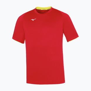 Детска тренировъчна тениска Mizuno Core SS red/yellow fluo