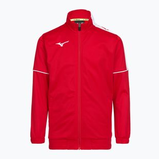 Детски суитшърт за тренировка Mizuno Knitted Track red
