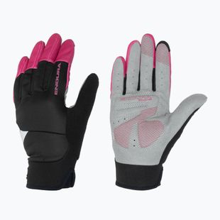Дамски ръкавици за колоездене Endura Windchill W cerise