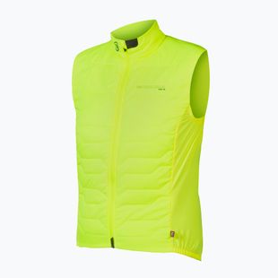 Мъжка велосипедна жилетка Endura Pro PrimaLoft hi-viz yellow