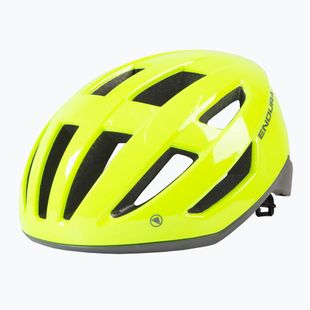 Каска за велосипед Endura Xtract hi-viz жълта