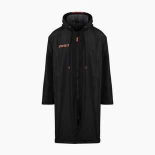 Парка ZONE3 Recycled Robe Parka black/grey/orange
