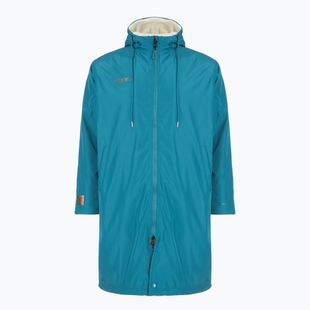 Дълго яке ZONE3 Recycled Thermo-tech Robe Parka teal/copper