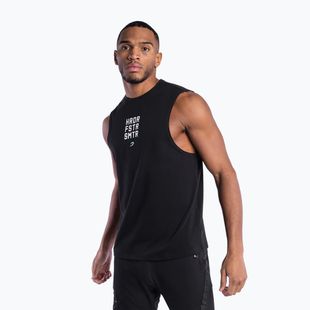 Мъжка тениска Boxraw HRDR FSTR SMTR Muscle Tank Black