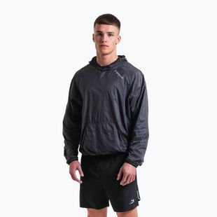 Мъжки суитшърт BOXRAW Genaro Oversized Windbreaker Hoodie charcoal