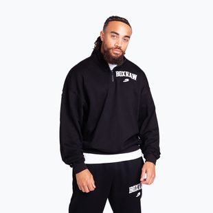 Мъжки суитшърт BOXRAW East Street 1/4 Zip black